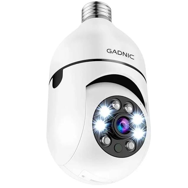 Camara Seg. Gadnic Full Hd Bulbo Nocturna/Det Movimiento (P2P00047)