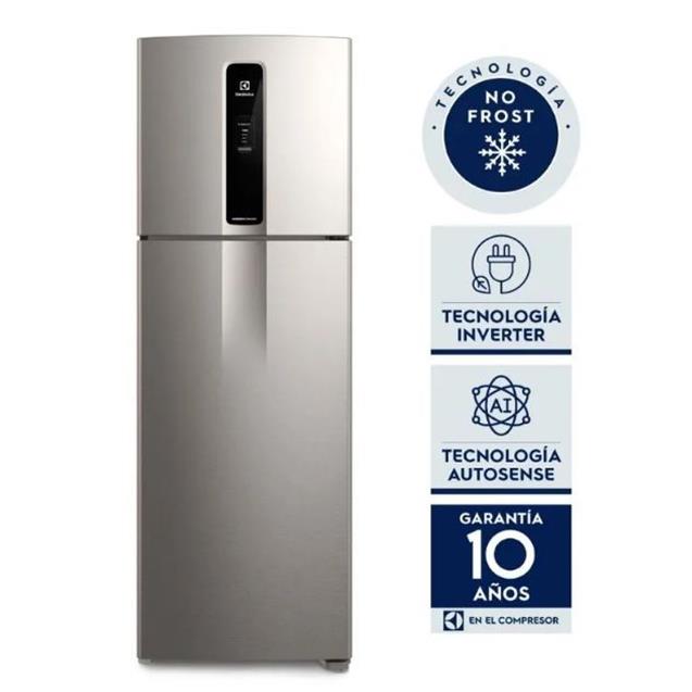 Heladera Electrolux 390 Lts No Frost Inox (IF43S)