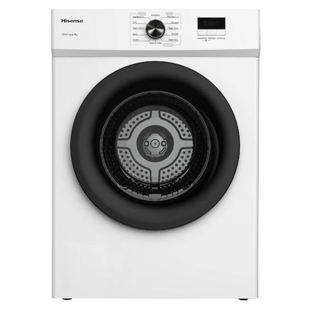 Secarropas Hisense 8kg Blanco (DV1W1001UW)