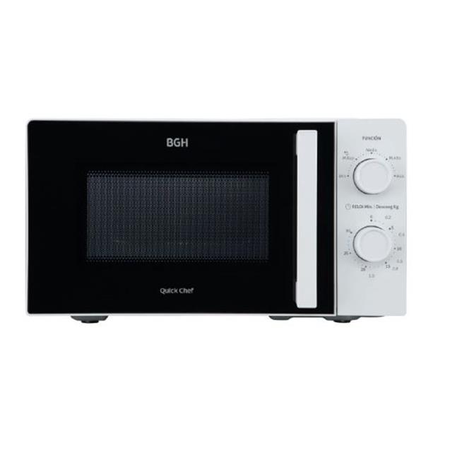 Microondas Bgh 18 Lts Mecanico Blanco (BGH B118MB25)