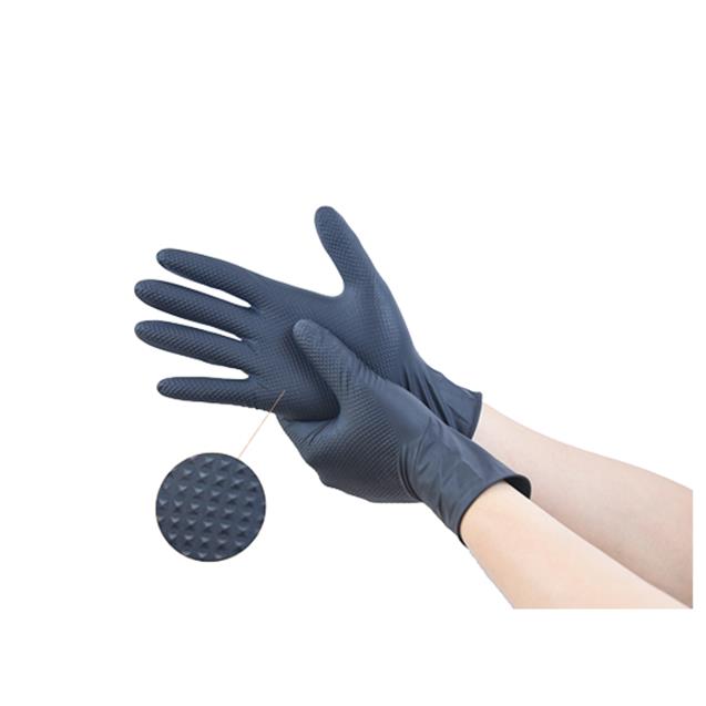 Guantes de Nitrilo Negros XL – Pack x10 Cajas de 100 Unidades